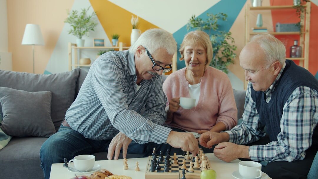 seniors enjoying hobbies