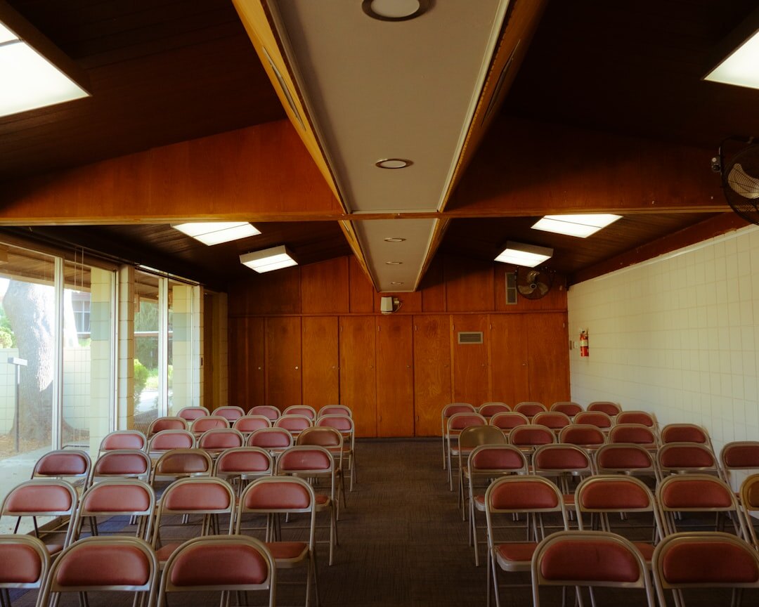 seniors gathering in community hall