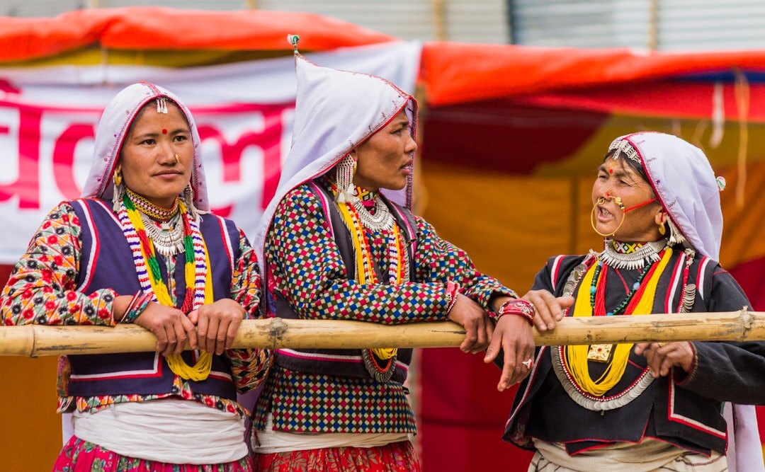 seniors at cultural festival